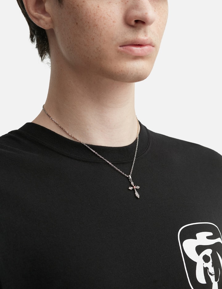 Oxidised Cross Pendant Necklace (HBX Exclusive) Placeholder Image