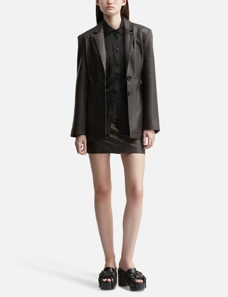 Silva Leather Blazer view 11