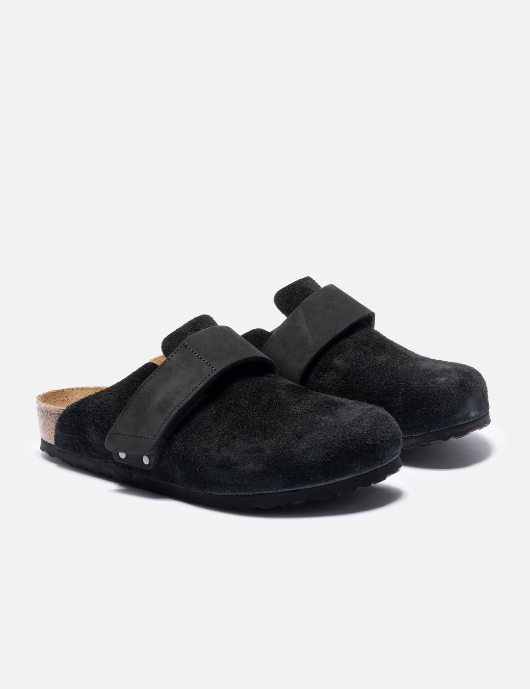 Birkenstock Solana Shearling - Cozy shearling-lined cork footbed sandal |  HBX