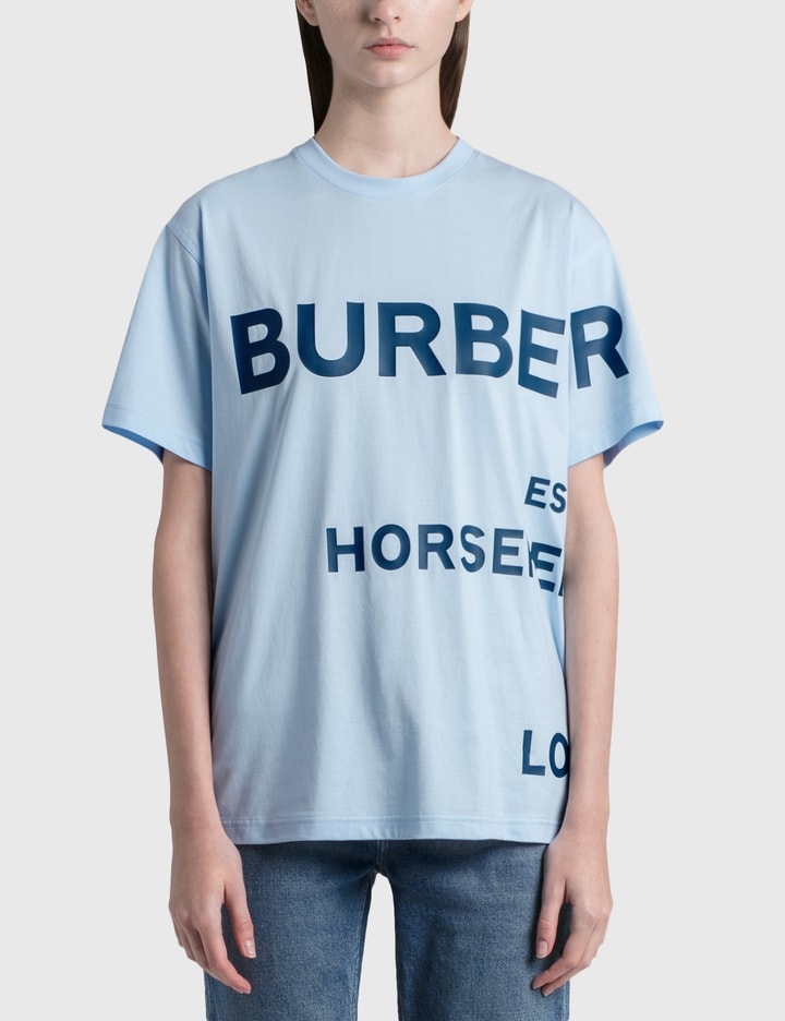 Burberry - Horseferry Print Cotton Oversized T-Shirt | Hbx - Globally  Curated Fashion And Lifestyle By Hypebeast