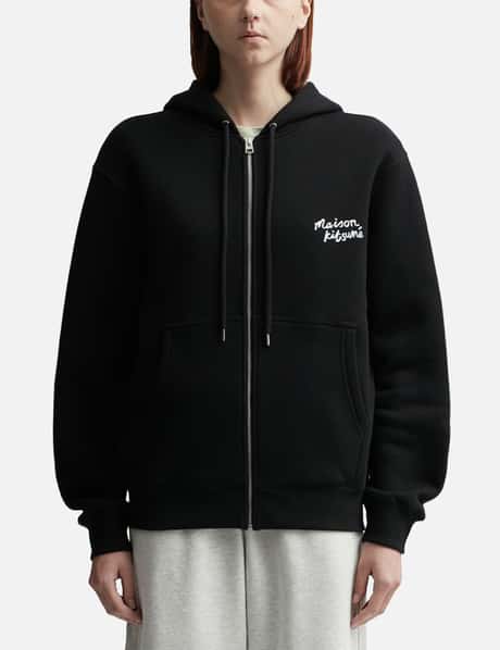 Maison Kitsuné Maison Kitsuné Handwriting Comfort Zipped Hoodie