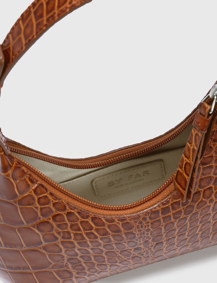 Baby Amber Tan Croco Embossed Leather Placeholder Image