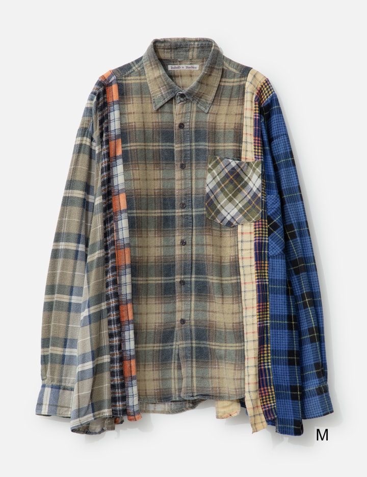 7 Cuts Wide Flannel Shirt Placeholder Image