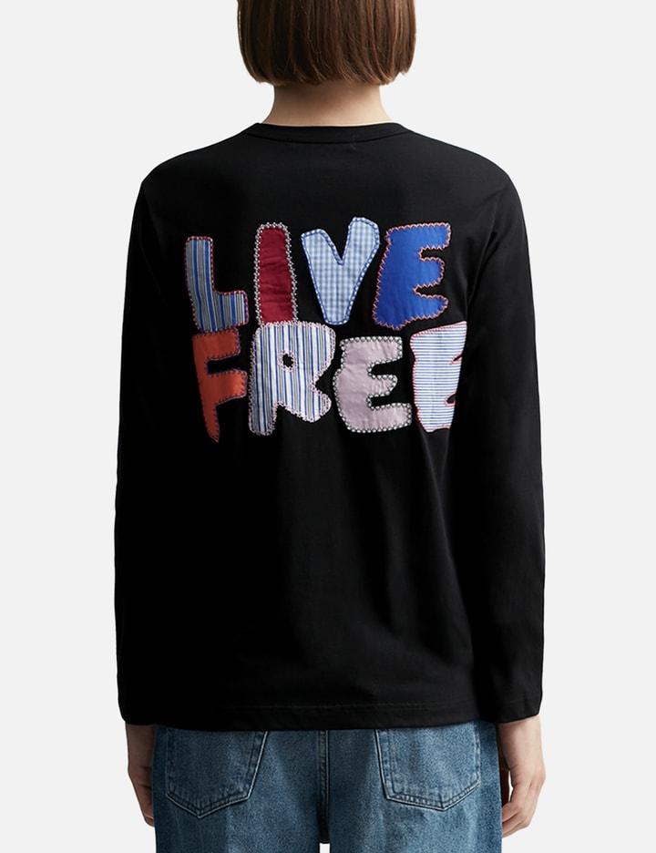 "LIVE FREE" Long Sleeve T-shirt Placeholder Image