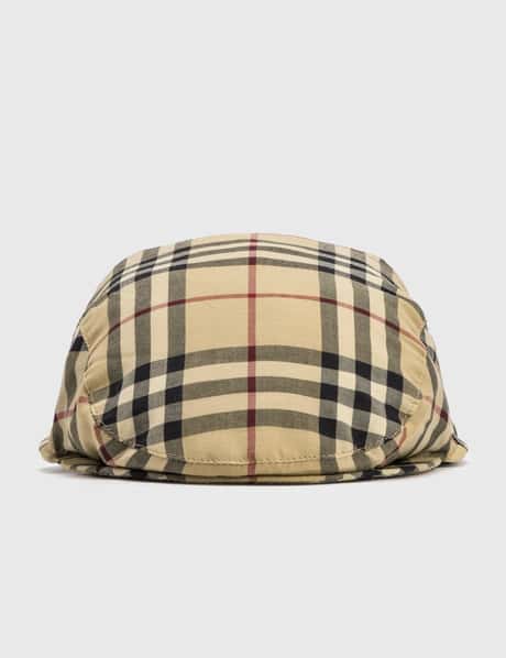 Burberry BURBERRY CHECKED NEWSBOY HAT