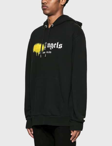 Palm Angels LA Sprayed Logo Hoodie HBX