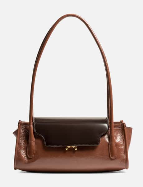 Marni Leather Trunkette Bag