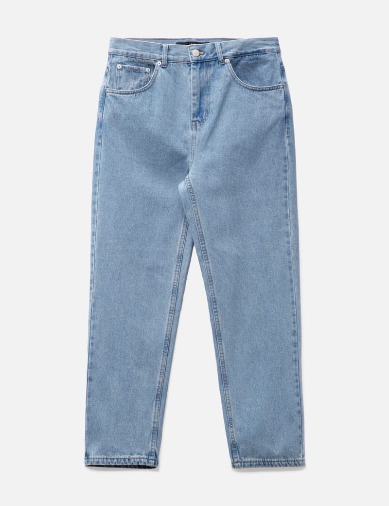 Pull&Bear seamless stretch denim flare jeans in indigo blue - part of a set  | ASOS