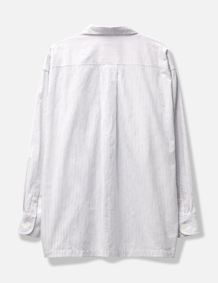 Boke Flower Oversized Cotton Shirt in Beige - Kenzo