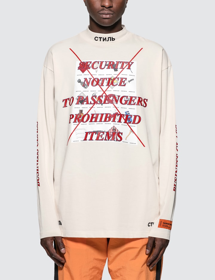 HBX Exclusive Prohibited Items Turtleneck Placeholder Image