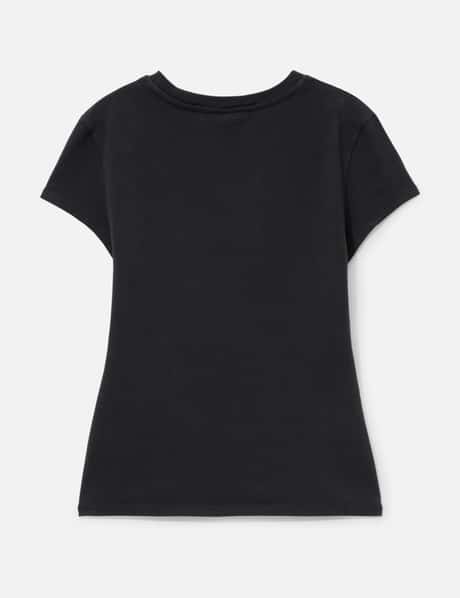 Logo Print Fitted Tee view 8