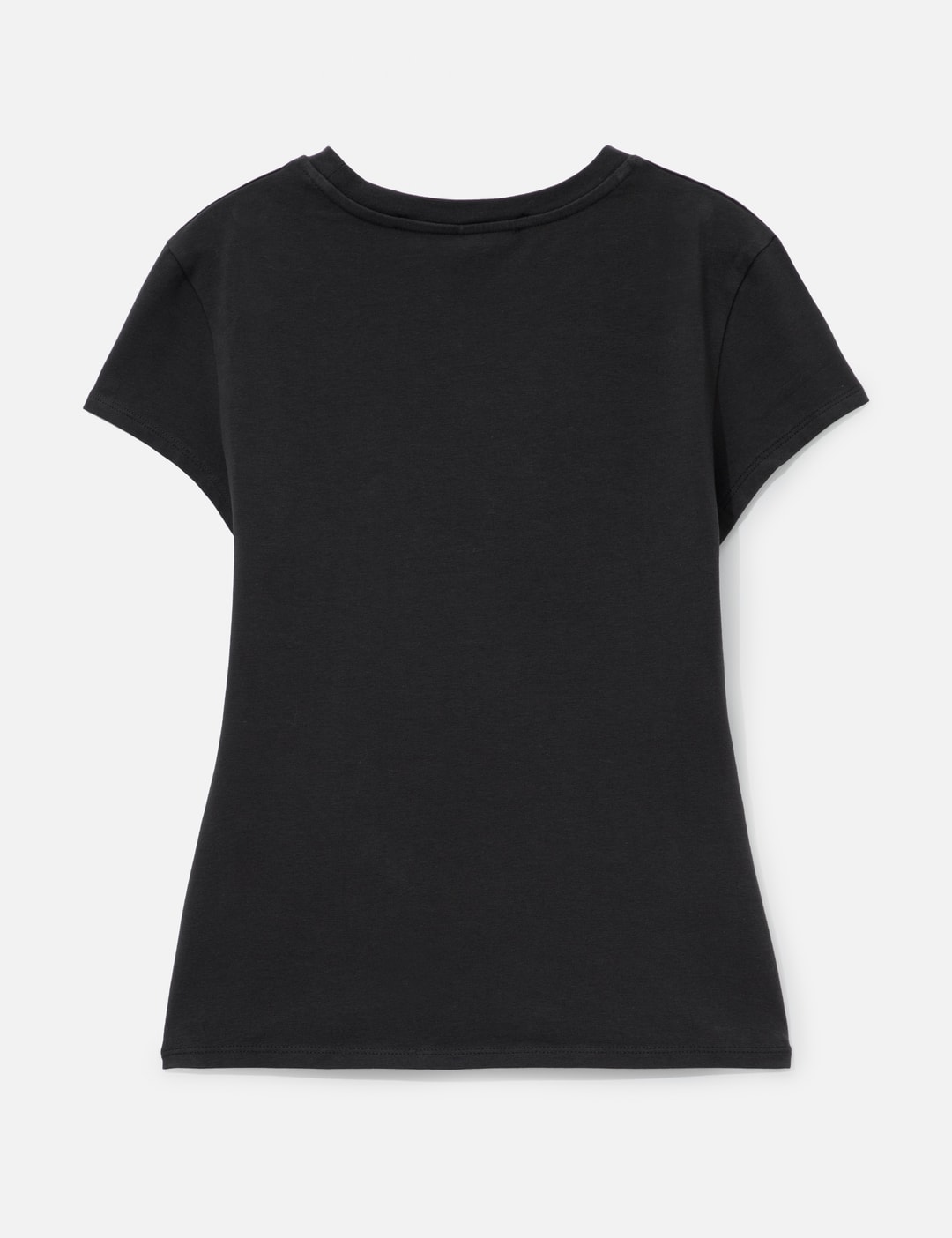Logo Print Fitted Tee view 9