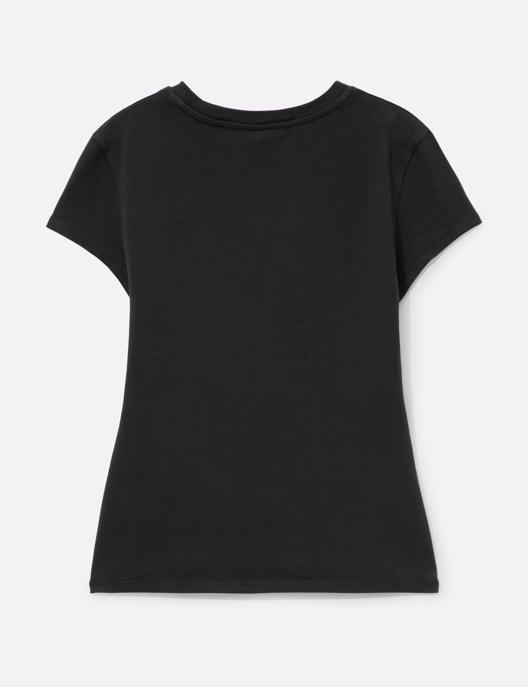 Logo Print Fitted Tee view 17