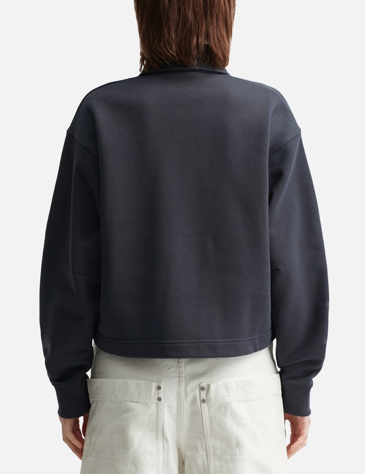 Baby Fox Cropped Polo Sweatshirt Placeholder Image