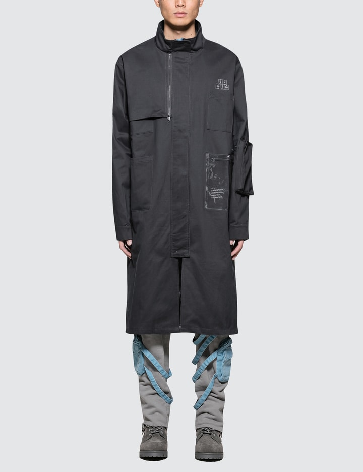 Number (N)ine x C2H4 Guitar Blueprint Wind Coat Placeholder Image
