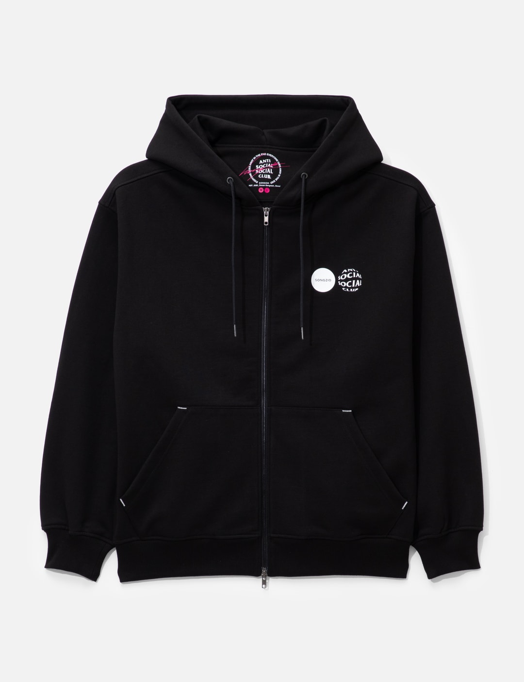 X ASSC Wave Logo Hood Zip-Up view 7