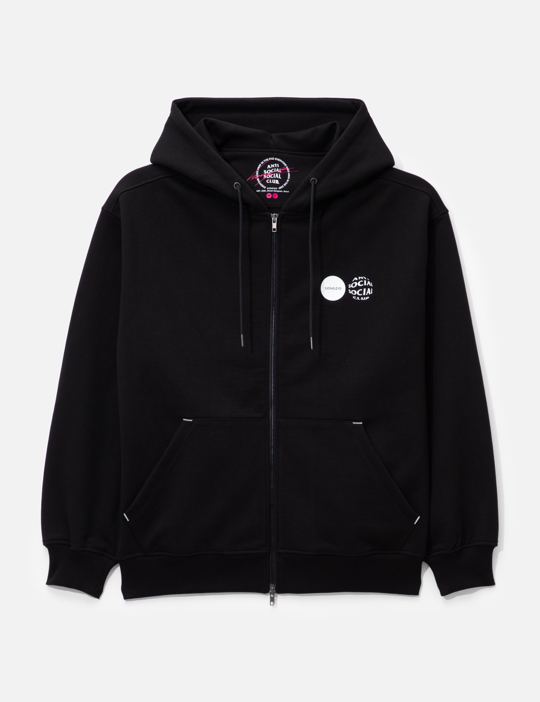 X ASSC Wave Logo Hood Zip-Up view 16