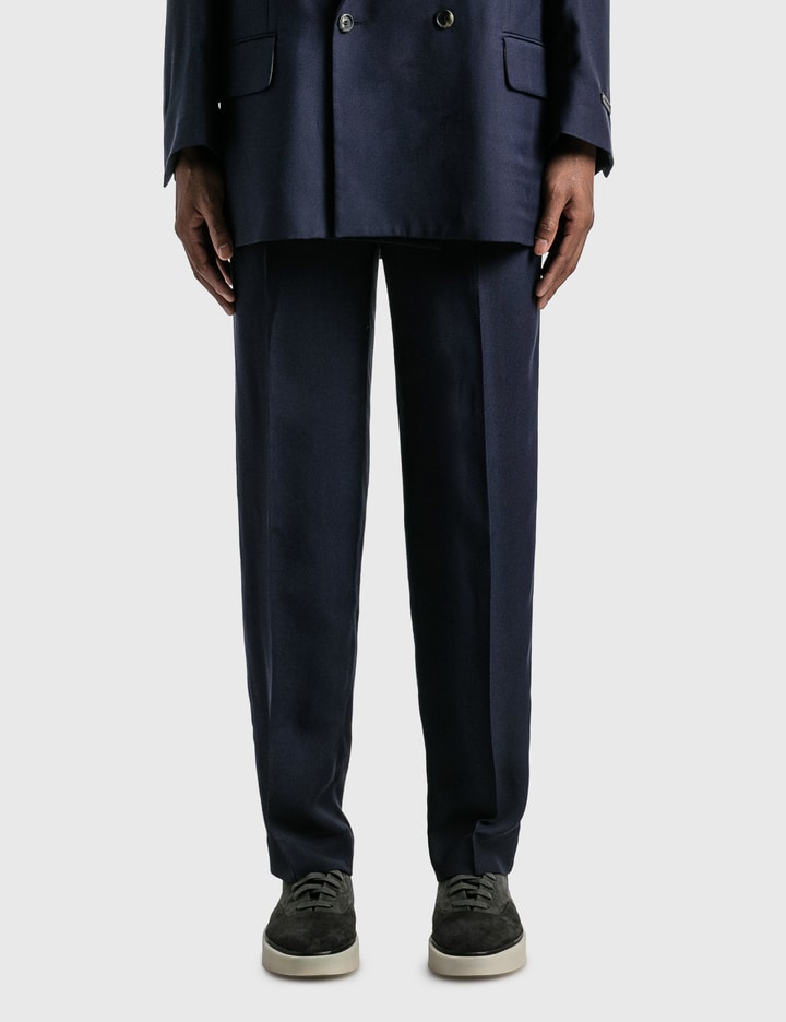 Double Pleated Tapered 트라우저 팬츠 Placeholder Image