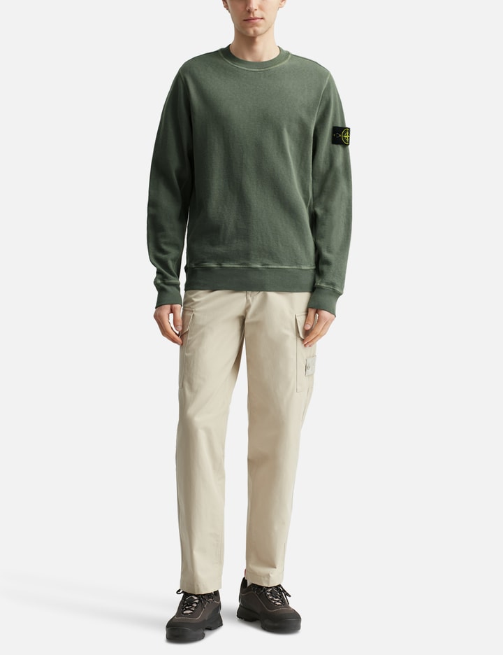 Stone Island Malfilé Cotton Fleece Sweatshirt