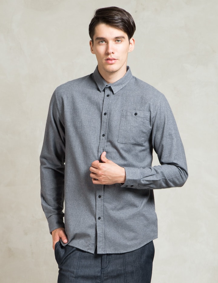Charcoal Flannel L/S Shirt Placeholder Image