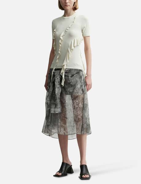 Ruffle Draped Top view 11
