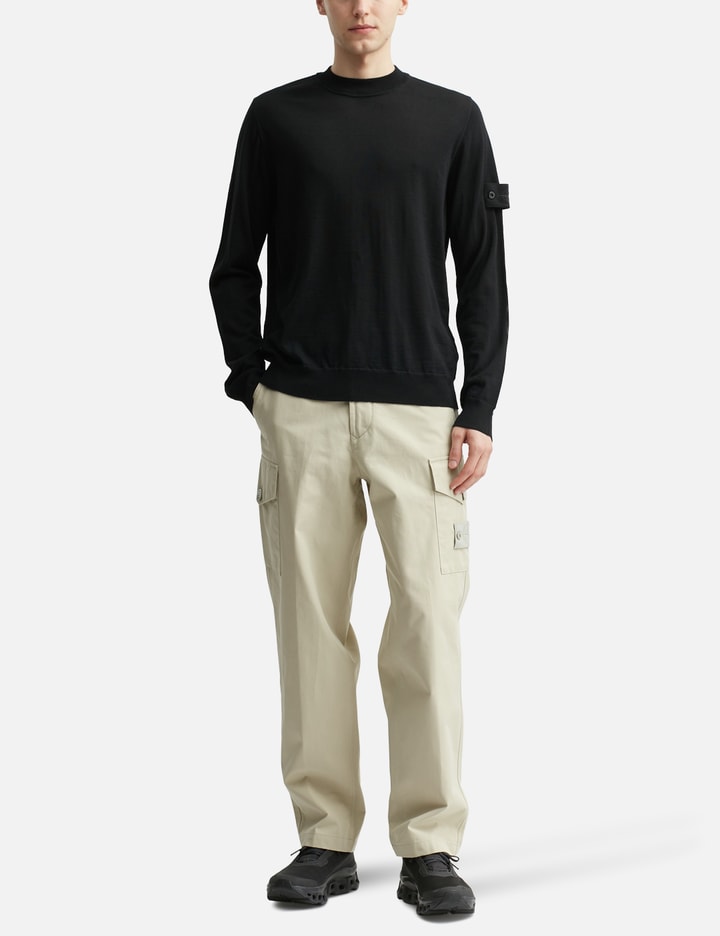 Stone Island Light Rws Pure Wool Sweater