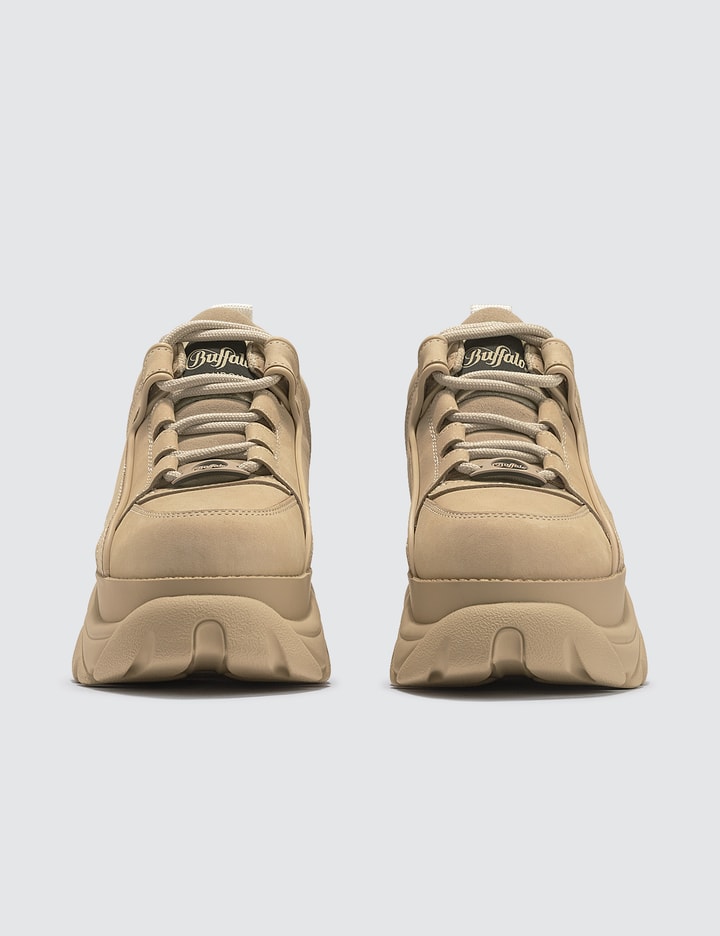 Classic Leather Low Top Platform Sneakers Placeholder Image