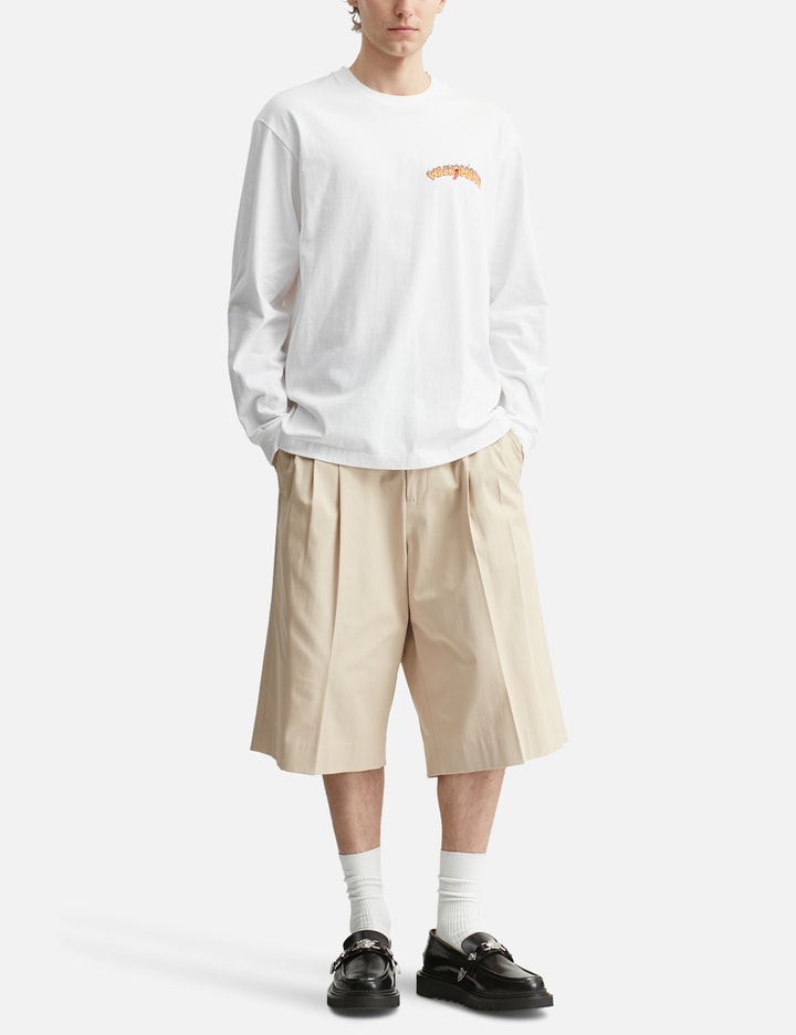 WACKO MARIA Tim Lehi / Washed Heavy Weight Crewneck Long Sleeves T-Shirt