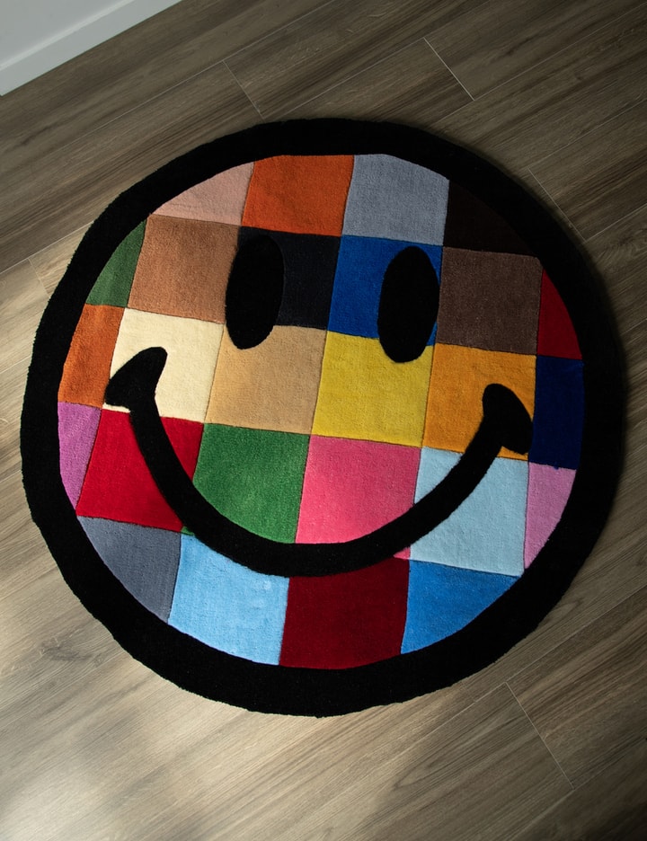 Smiley Color Tile Rug 4FT Placeholder Image