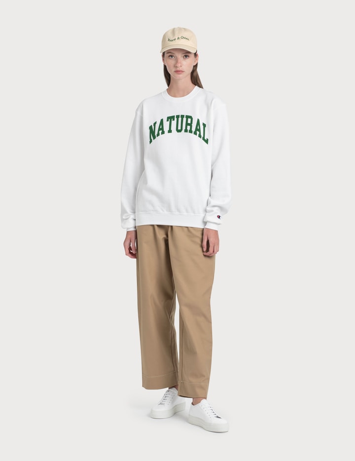 Natural Crewneck Sweatshirt Placeholder Image