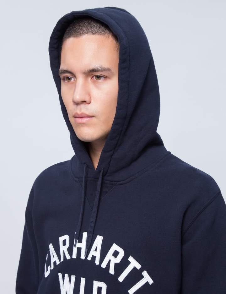Hooded Uss Script Sweatshirt Placeholder Image