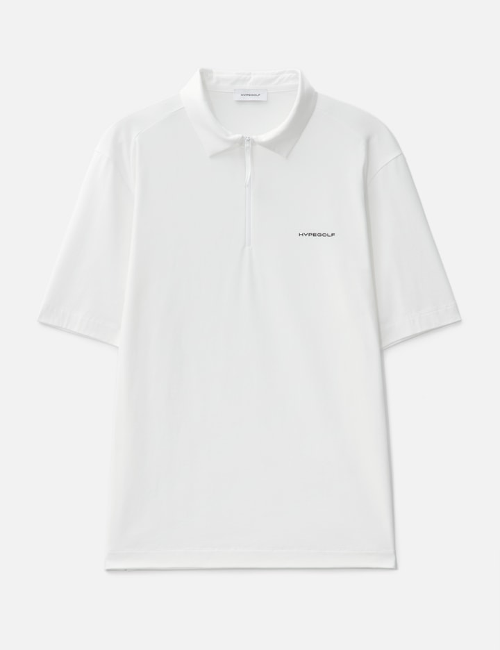 X POST ARCHIVE FACTION (PAF) Half Zip-Up Polo T-Shirts