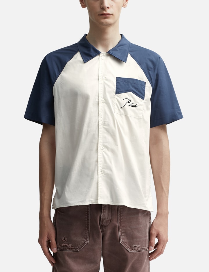 Raglan Poplin Button Up Shirt Placeholder Image