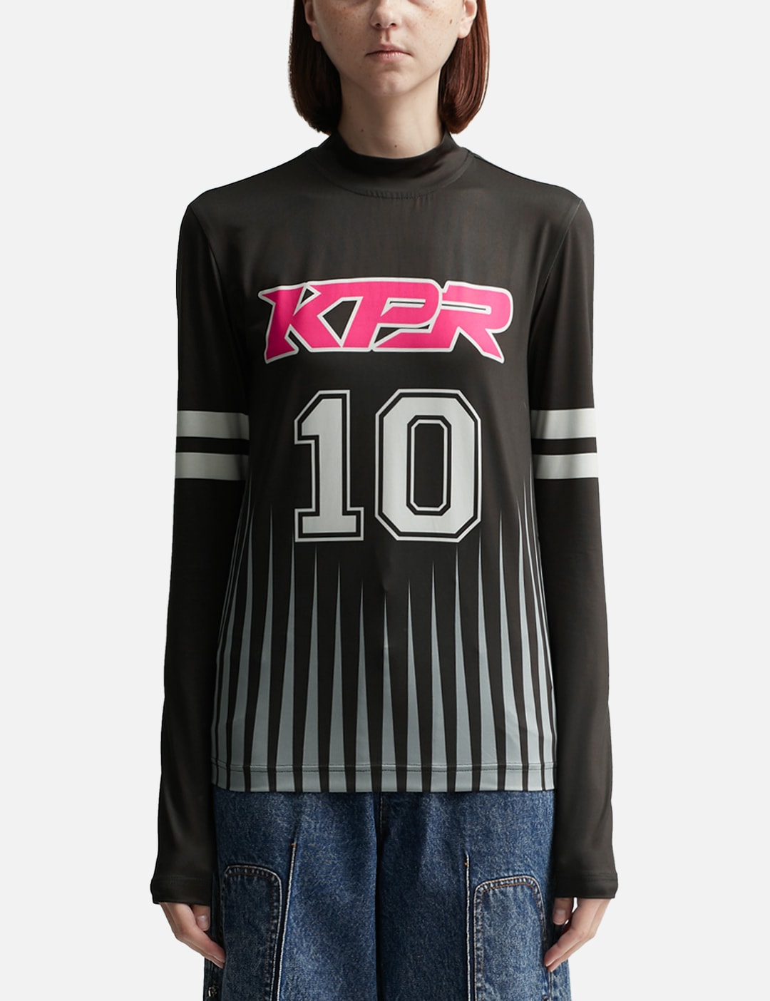 "Racer" Zipped Turtleneck view 6