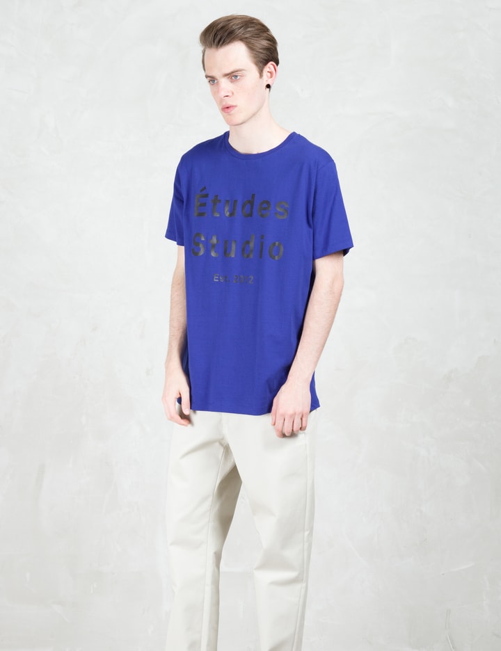 Pase Etdues Studio Etusde Blue T-Shirt Placeholder Image