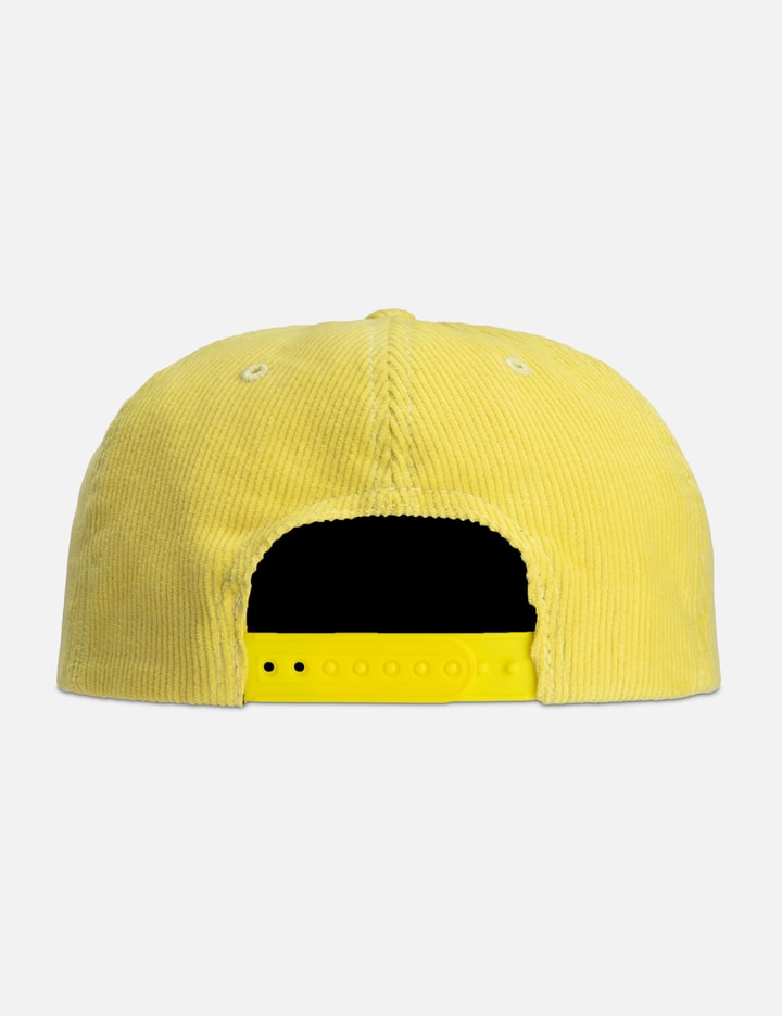 Shop Pleasures Pit Stop Corduroy Hat In Yellow