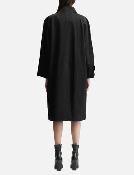 Nylon Volume Balmacaan Trench view 9