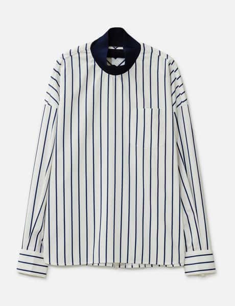 Juun.J Pullover Stripe Shirt