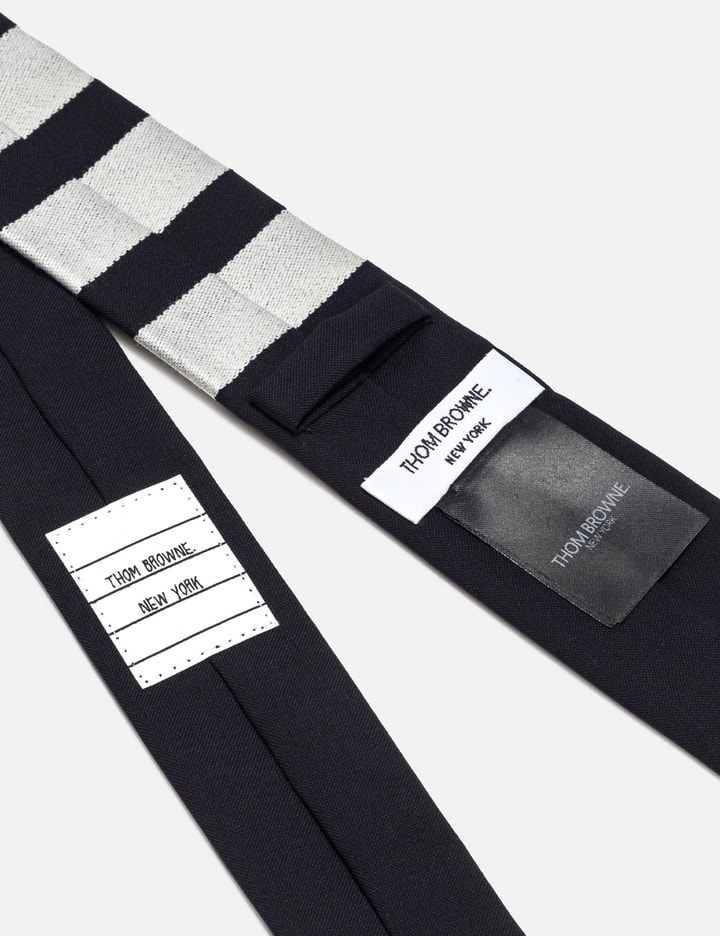 Thom Browne Plain Weave 4-Bar Tie