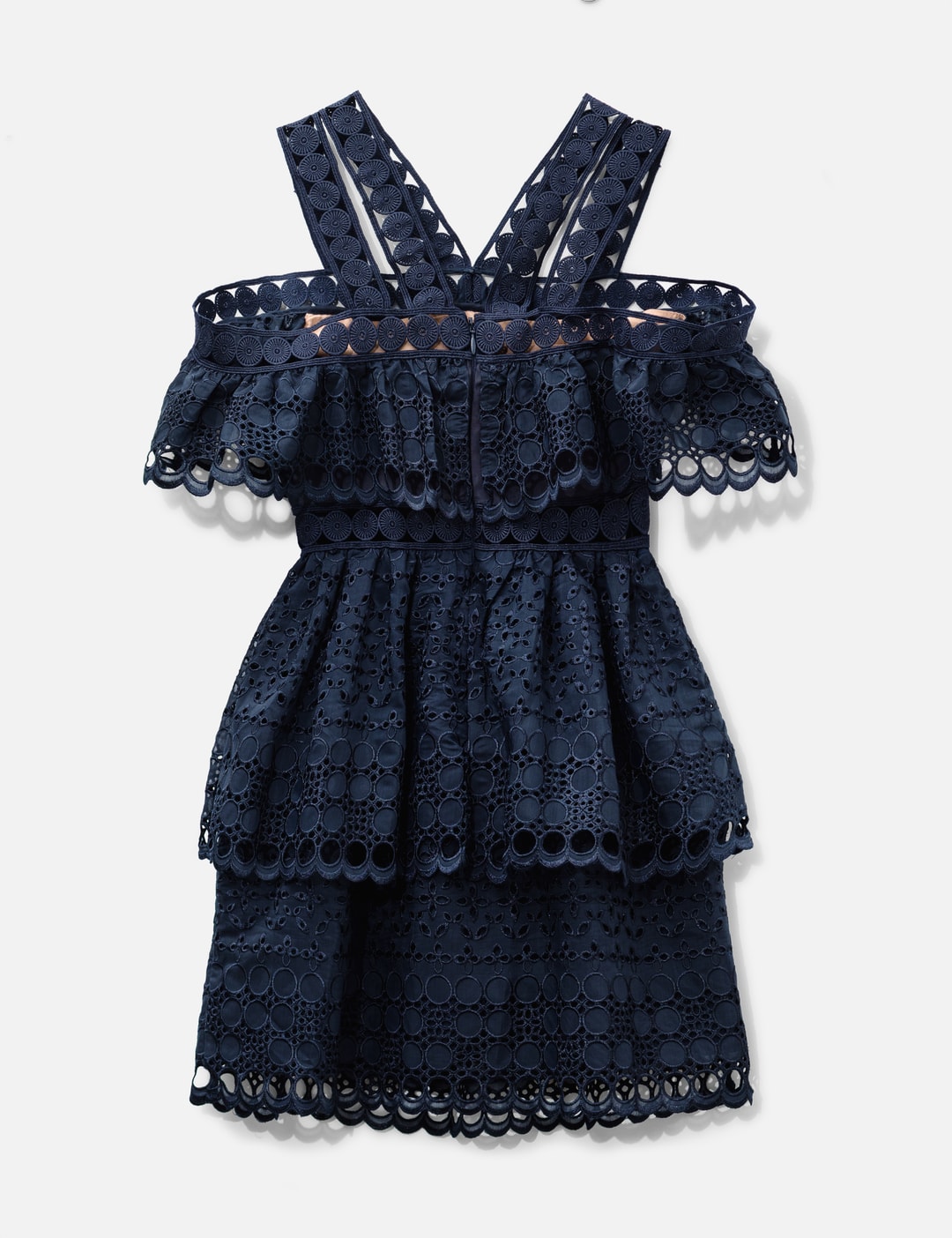 Lace Off Shoulder Dress view 7