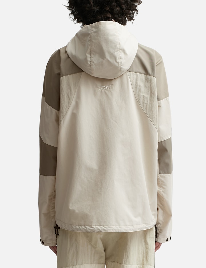 Reebok Hooded Jacket In Beige