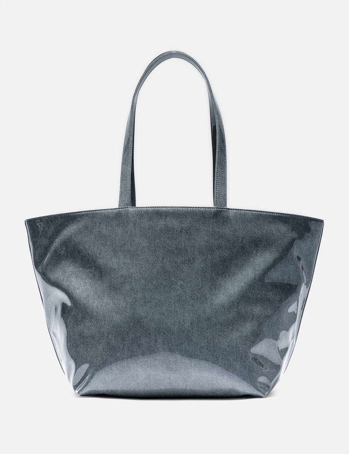 알렉산더왕 Lacquered Denim Punch Large Tote