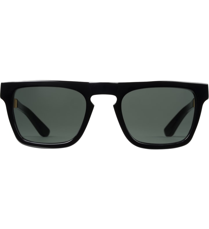 Black/Gold/Black Louie Sunglasses Placeholder Image