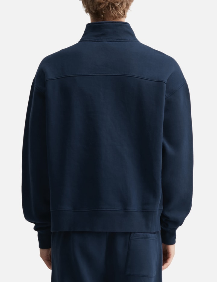 Sporty & Rich NY Crest Embroidered Quarter Zip