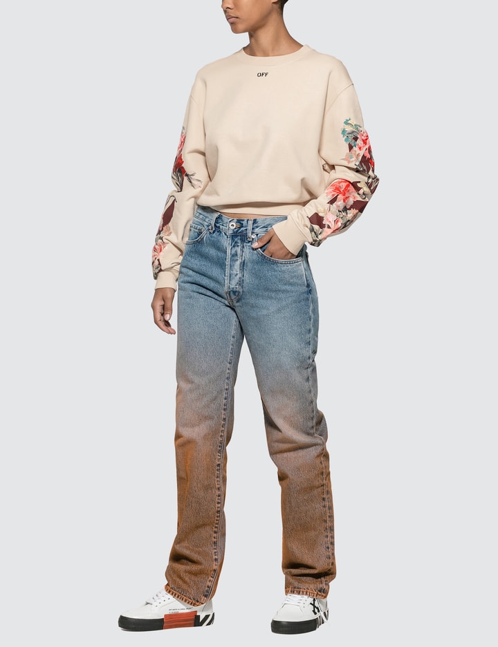 Flowers Carryover Cropped Sweatshirt Placeholder Image