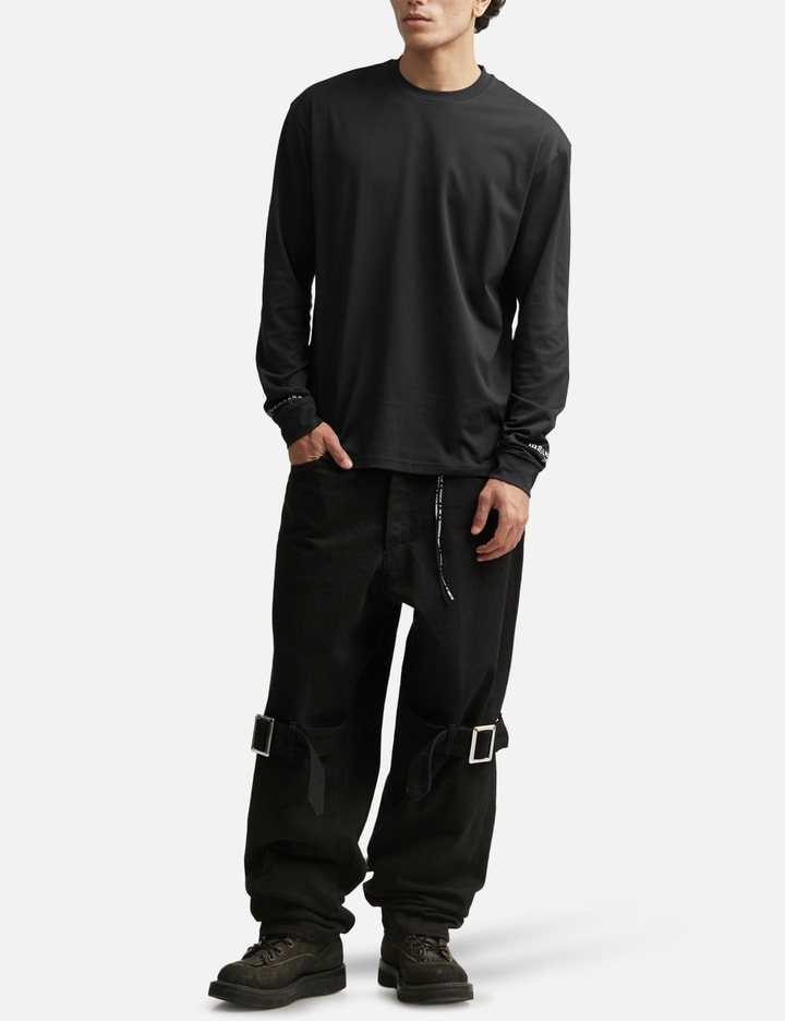 Mastermind Japan Mastermind Japan X MOONRAKERS Back Skull Long Sleeves T-Shirt Regular Fit