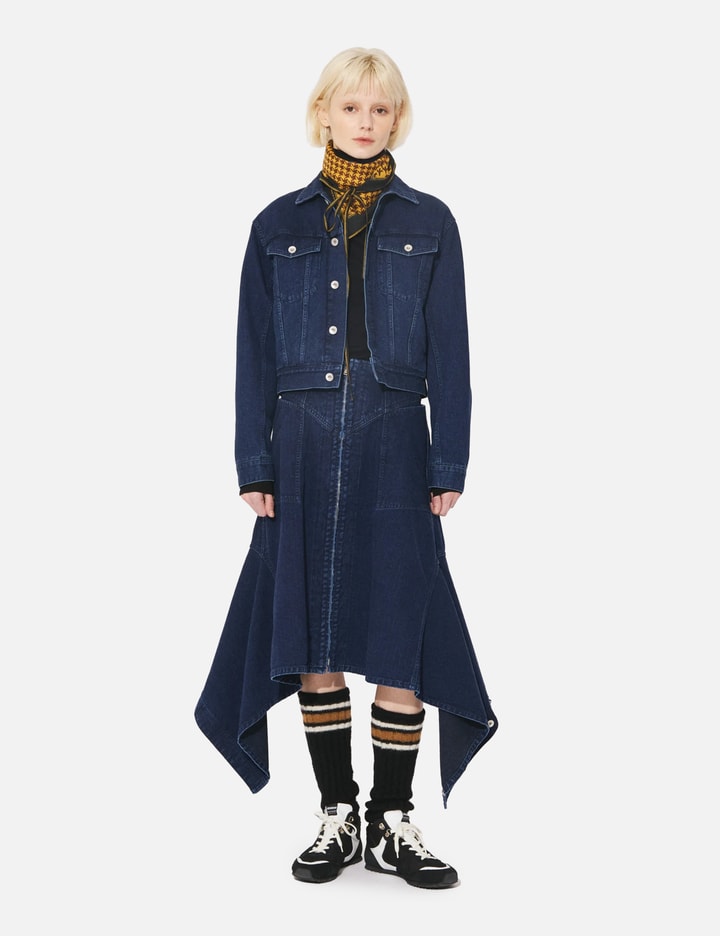 Beautiful People Double-End Left Hand Twill Denim Skirt