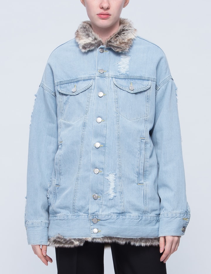 Misbhv - Monogram Denim Jacket  HBX - Globally Curated Fashion and  Lifestyle by Hypebeast
