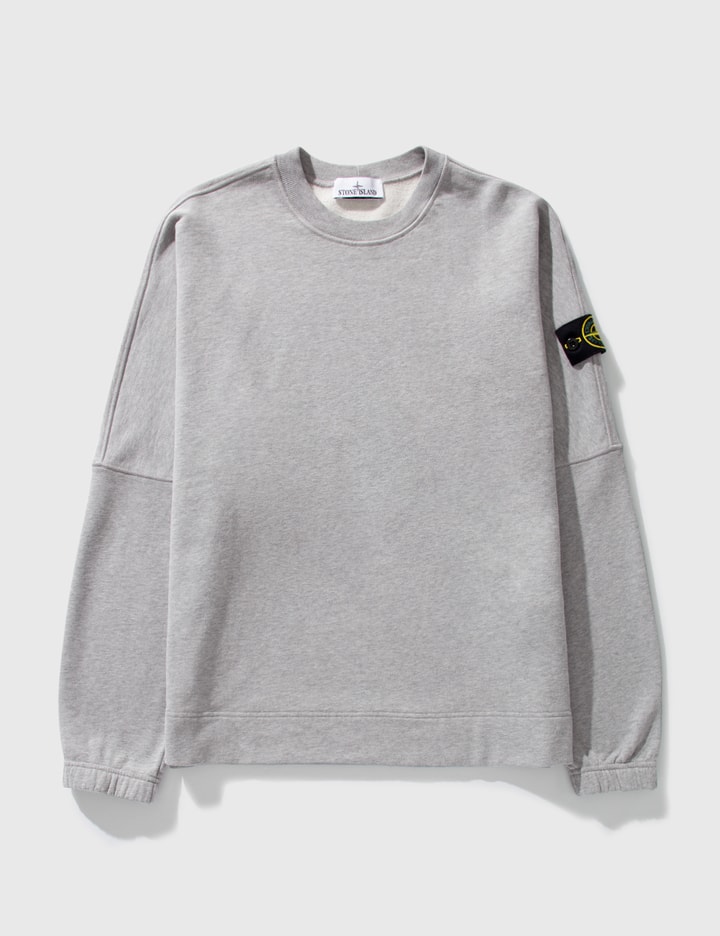 Stone - Cotton Crewneck Sweatshirt | HBX - Globally Curated Fashion and Lifestyle by Hypebeast