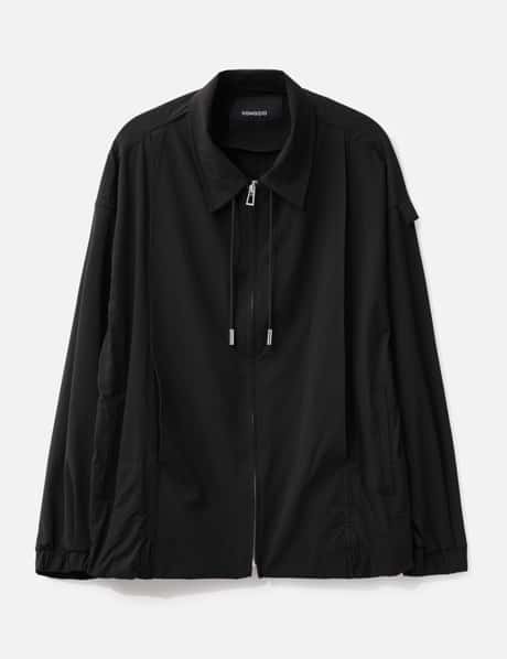 SONGZIO DOUBLE LAYERED ZIP UP SHIRT